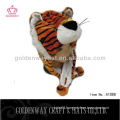 Winter tiger plush animal hat